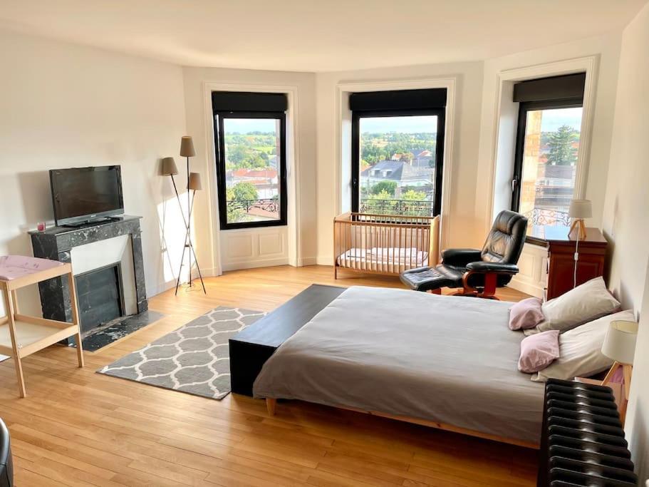 Appartement 160M2 - 2E Etage Maison De Maitre Beaupréau-en-Mauges Dış mekan fotoğraf