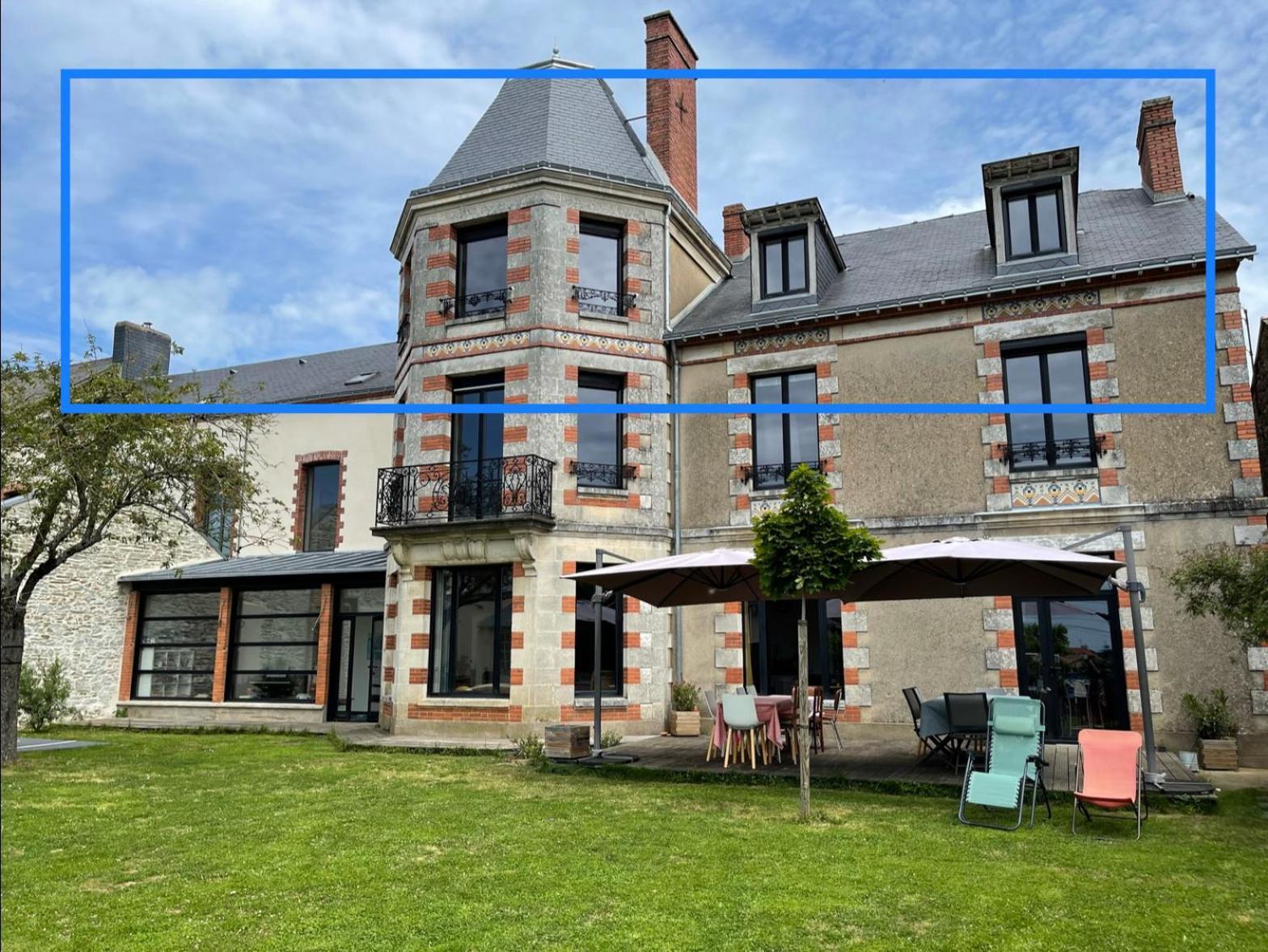 Appartement 160M2 - 2E Etage Maison De Maitre Beaupréau-en-Mauges Dış mekan fotoğraf